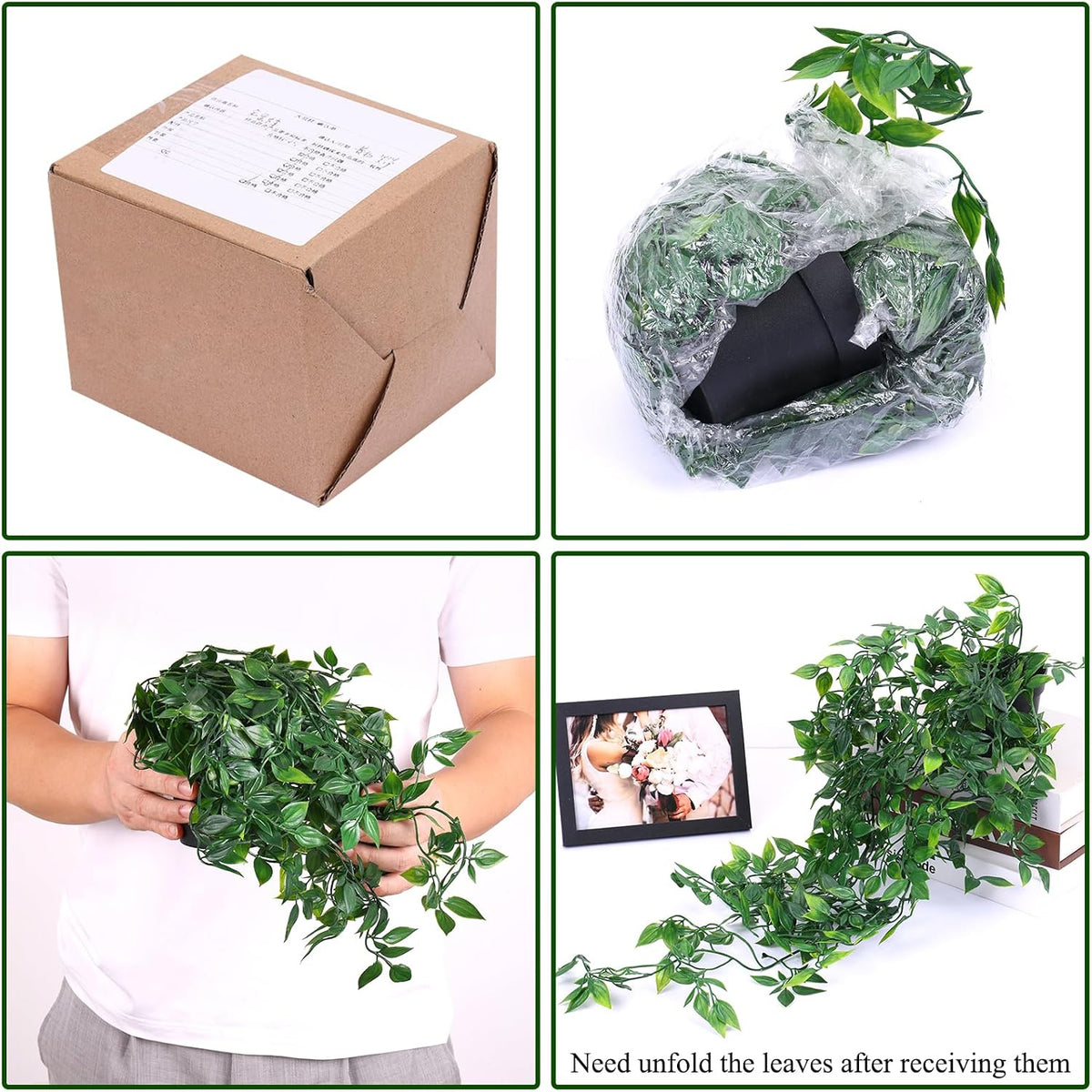 Fake Hanging Plants, Artificial Small Potted Plants for Indoor Outdoor Aesthetic Office Living Room Shelf Decor (1 Pack)