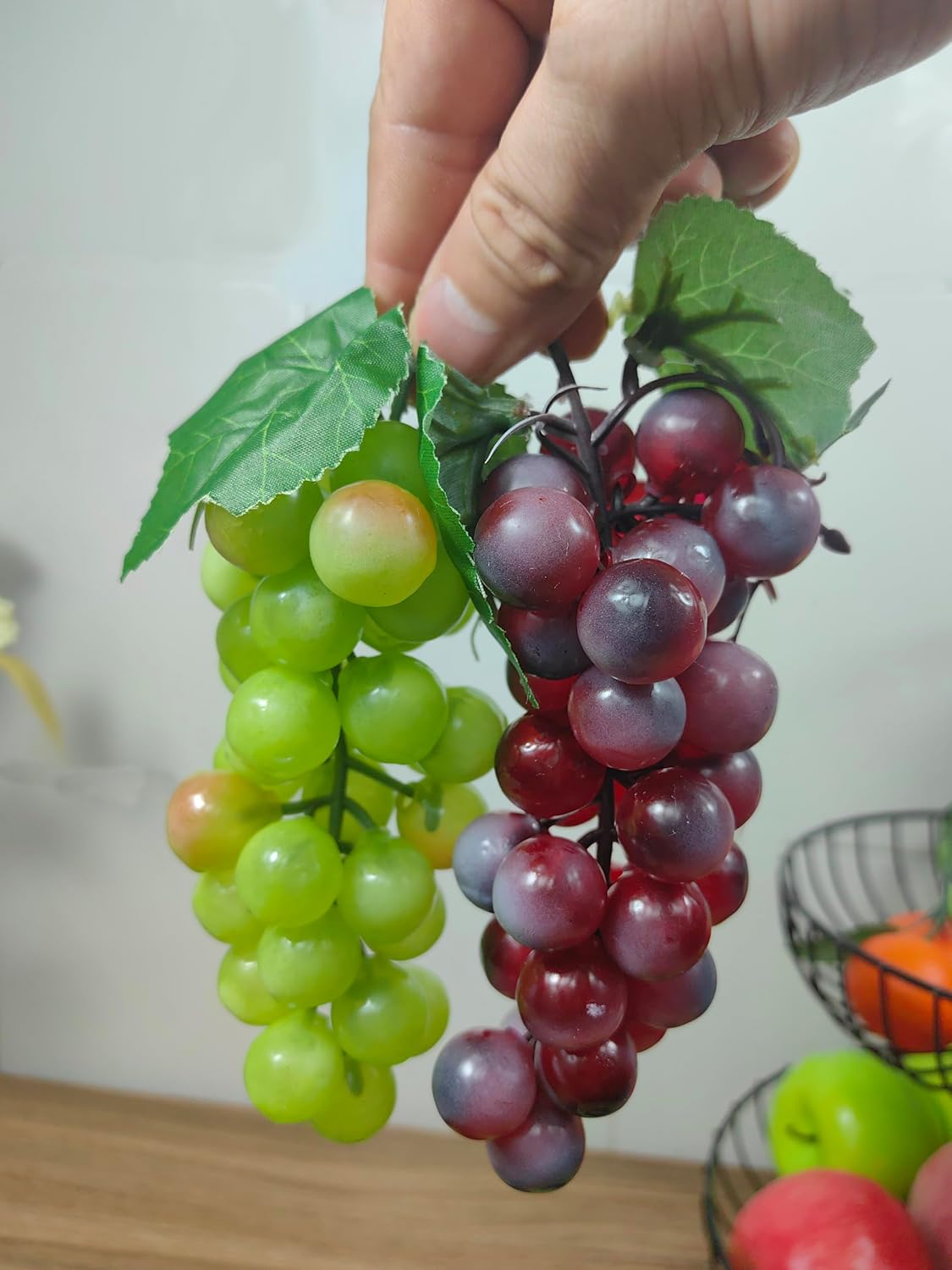 Artificial Fruit Fake Simulation Fruit for Home Kitchen Party Photography Prop Wedding Decoration (12Pcs Mix)