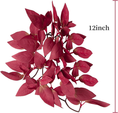 40cm/16in Aquarium Decorations Artificial Plants Fake Plastic Water Grass for Fish Tank Aquarium Decor Hanging Plants