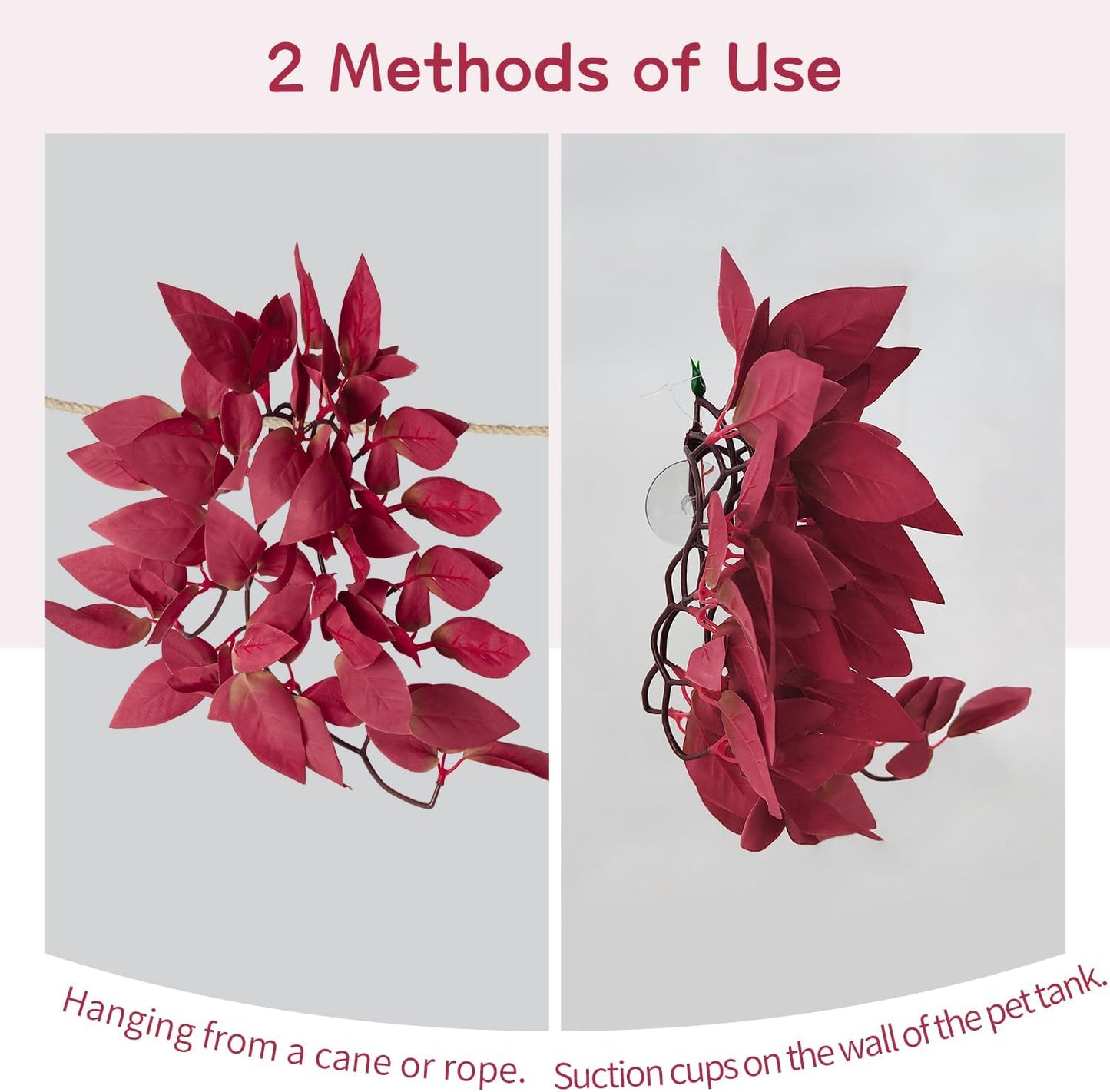 40cm/16in Aquarium Decorations Artificial Plants Fake Plastic Water Grass for Fish Tank Aquarium Decor Hanging Plants