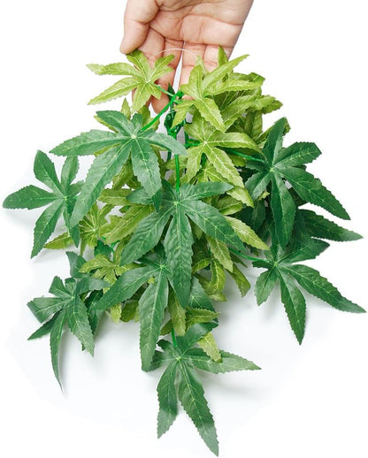 40cm/16in Aquarium Decorations Artificial Plants Fake Plastic Water Grass for Fish Tank Aquarium Decor Hanging Plants