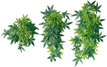 40cm/16in Aquarium Decorations Artificial Plants Fake Plastic Water Grass for Fish Tank Aquarium Decor Hanging Plants
