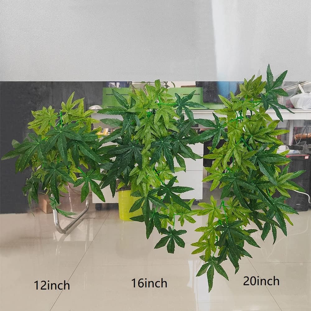40cm/16in Aquarium Decorations Artificial Plants Fake Plastic Water Grass for Fish Tank Aquarium Decor Hanging Plants