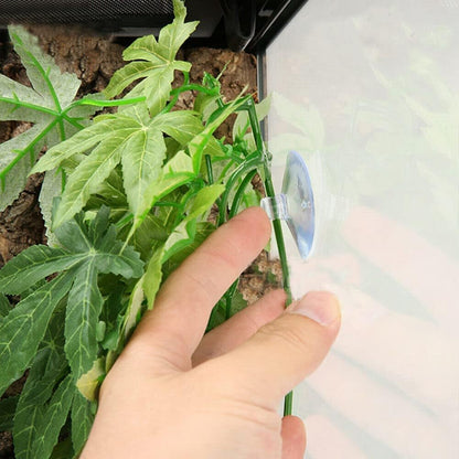 40cm/16in Aquarium Decorations Artificial Plants Fake Plastic Water Grass for Fish Tank Aquarium Decor Hanging Plants