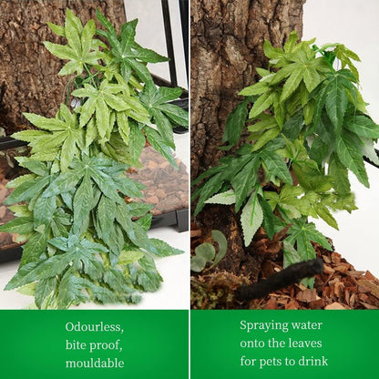 40cm/16in Aquarium Decorations Artificial Plants Fake Plastic Water Grass for Fish Tank Aquarium Decor Hanging Plants