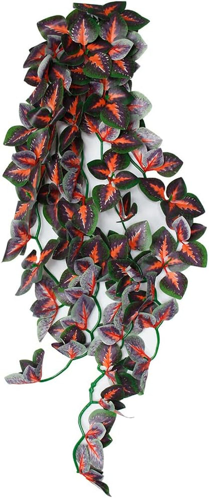 40cm/16in Aquarium Decorations Artificial Plants Fake Plastic Water Grass for Fish Tank Aquarium Decor Hanging Plants