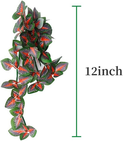 40cm/16in Aquarium Decorations Artificial Plants Fake Plastic Water Grass for Fish Tank Aquarium Decor Hanging Plants