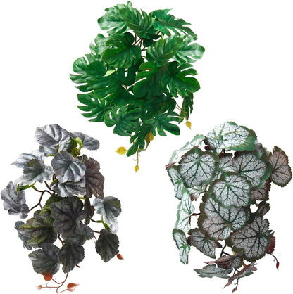 40cm/16in Aquarium Decorations Artificial Plants Fake Plastic Water Grass for Fish Tank Aquarium Decor Hanging Plants
