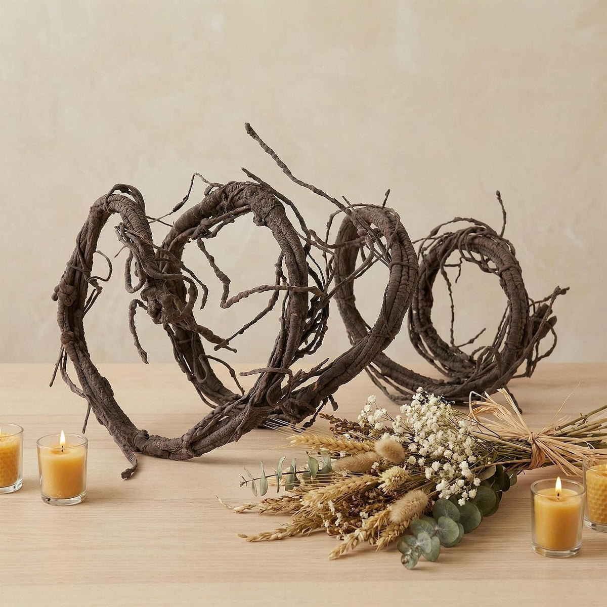 118" Bendable Artificial Grapevines Garland Tree Branches(L)