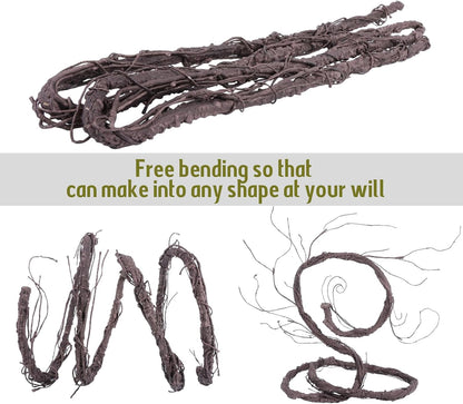118" Bendable Artificial Grapevines Garland Tree Branches(L)