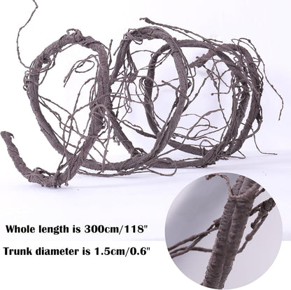 118" Bendable Artificial Grapevines Garland Tree Branches(L)