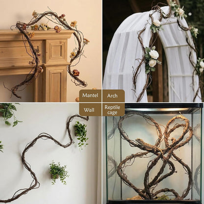118" Bendable Artificial Grapevines Garland Tree Branches(L)