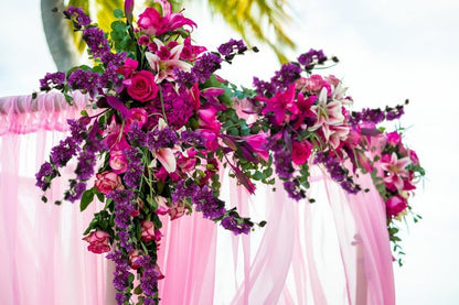 10PCS Artificial Flowers Bougainvillea Vines 29.50" Silk Bougainvillea Branches Deep Pink Faux Bougainvillea Long Stem Fake Flowers for Home Garden DIY Decor Wedding Centerpieces (Deep Pink)
