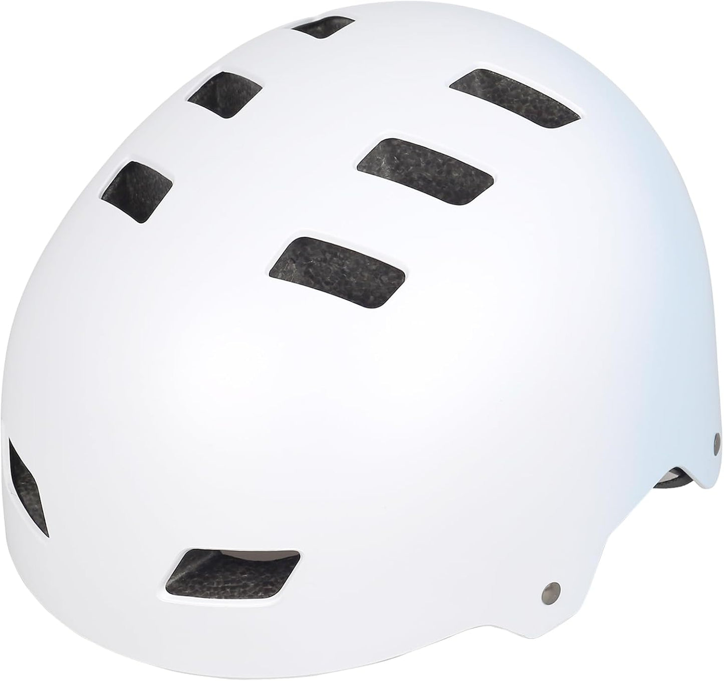Bike Skateboard Helmet, 3 Sizes for Adult Youth Kids Women Men Boys Girls | Multi-Sport Certified Helmet for Scooter Bicycle Skate, Adjustable Lightweight Ventilated Helmet