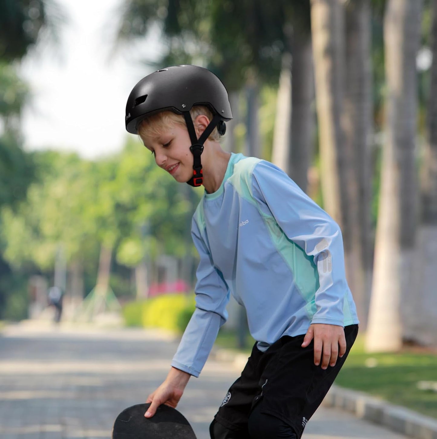 Bike Skateboard Helmet, 3 Sizes for Adult Youth Kids Women Men Boys Girls | Multi-Sport Certified Helmet for Scooter Bicycle Skate, Adjustable Lightweight Ventilated Helmet