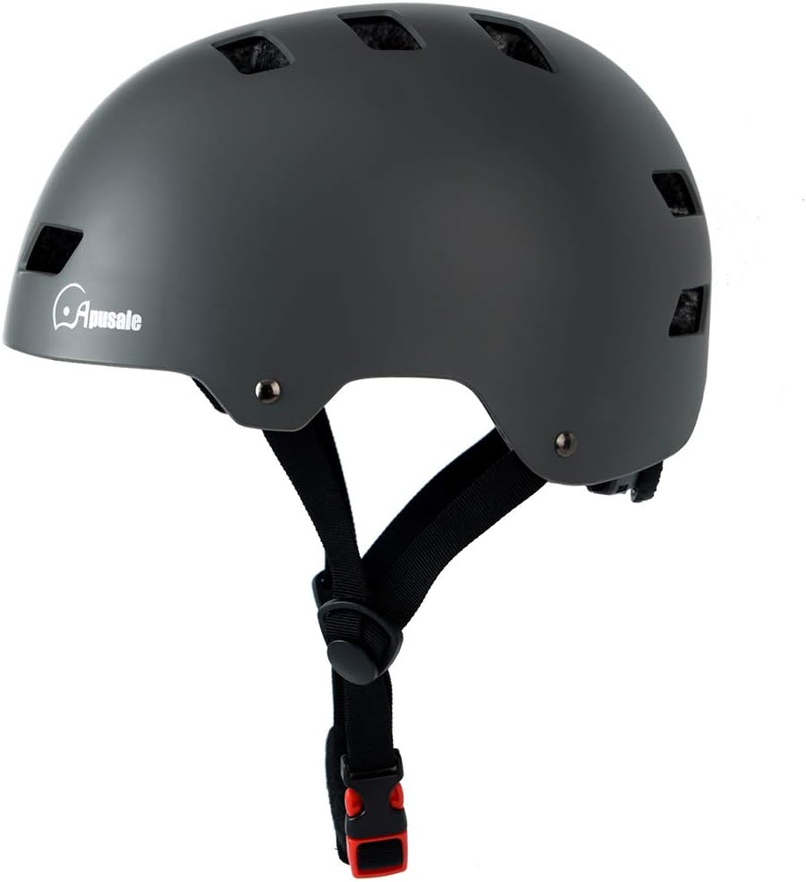 Bike Skateboard Helmet, 3 Sizes for Adult Youth Kids Women Men Boys Girls | Multi-Sport Certified Helmet for Scooter Bicycle Skate, Adjustable Lightweight Ventilated Helmet