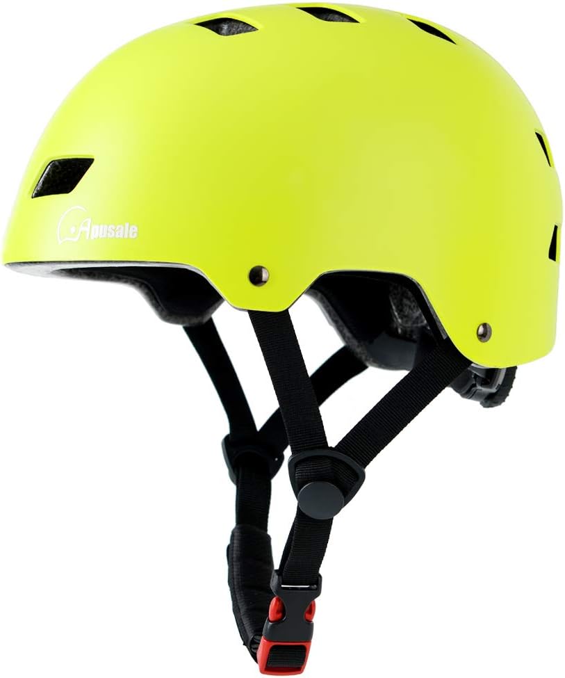 Bike Skateboard Helmet, 3 Sizes for Adult Youth Kids Women Men Boys Girls | Multi-Sport Certified Helmet for Scooter Bicycle Skate, Adjustable Lightweight Ventilated Helmet