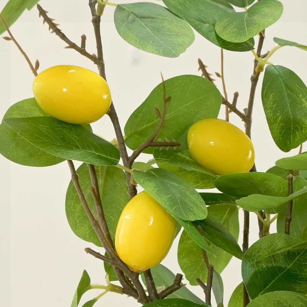 3 Bunches 27.5inch Artificial Peach Branches Faux Fruit Realistic Fruit Bouquet Fake Peach Stem with Green Leaves for Vase Kitchen Display Home Wedding Party Farmhouse Garden Table Centerpiece Decor