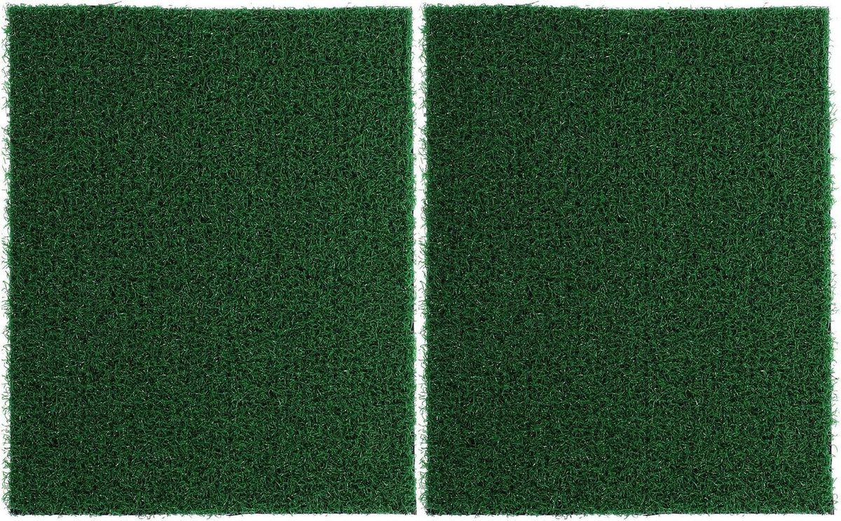 2pcs Artificial Aquarium Grass Mat for Turtle and Reptile Terrariums, Green Resin Carpet with Versatile Application and Effortless Maintenance for Small Home Tanks and Turtle
