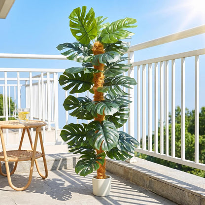Artificial Cherry Blossom Tree 6ft Sakura with White Planter