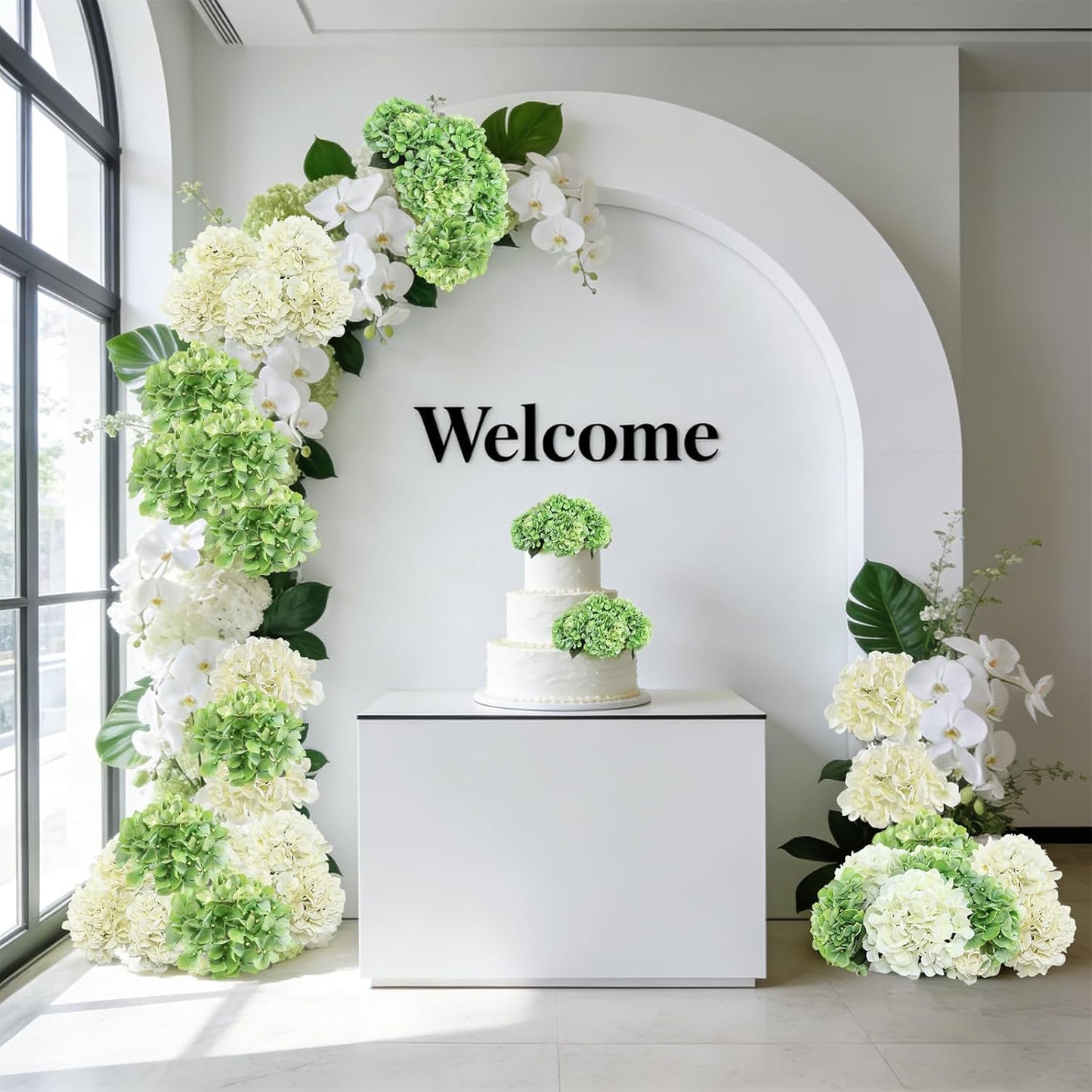 3pcs Lush Real Touch Hydrangea Artificial Flowers,Blue | 6.5" Flower Head, 24.8" Faux Bloom Flowers Stems for Home DIY Wedding Bouquet Arrangements Centerpieces Party Decor