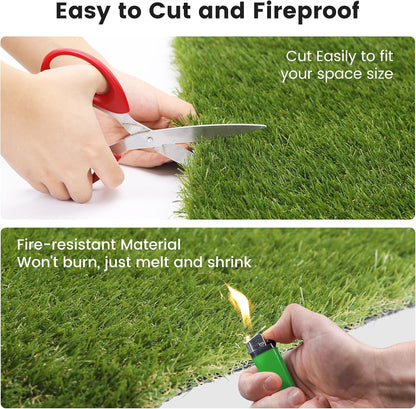48" x 32" Premium Artificial Grass Mat for Dogs Cats