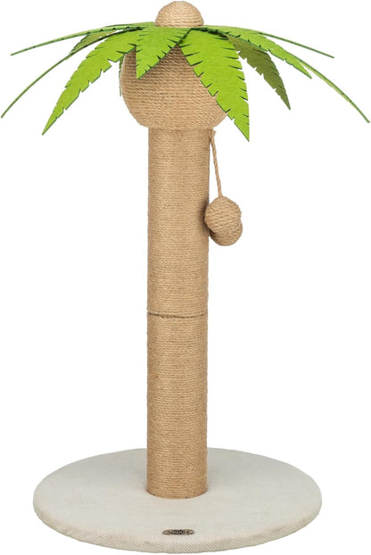 Palmela 25.6-in Palm Tree Cat Scratching Post with Jute Rope