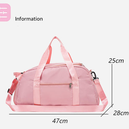 Gym Duffle Bag for Men Women, 3 in 1 Sports Duffle Bag with Shoe Compartment, Large Lightweight Weekender Travel Duffel Bag, Carry on Backpack (Yellow)