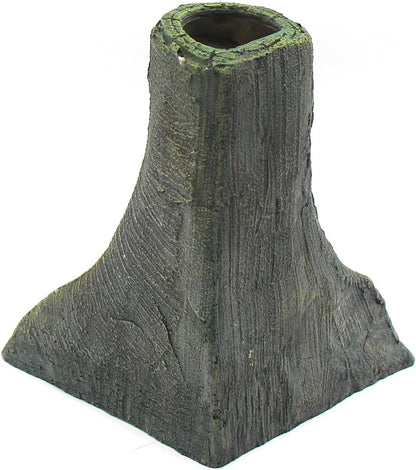 Turtle Basking Platform Shale Scape Step Ledge, Reptile Ladder Resting Terrace Aquarium Decor, Great for Reptiles, Amphibians, Frogs, Small Turtle