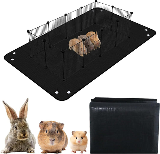 Waterproof Pet Playpen Mat, Reusable Cage Liner, Animals Habitat Protection