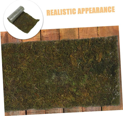 Faux Moss Sheet Xmas Artificial Moss Mat for Terrariums
