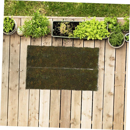 Faux Moss Sheet Xmas Artificial Moss Mat for Terrariums