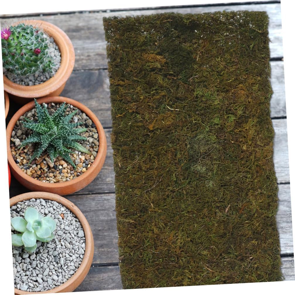 Faux Moss Sheet Xmas Artificial Moss Mat for Terrariums