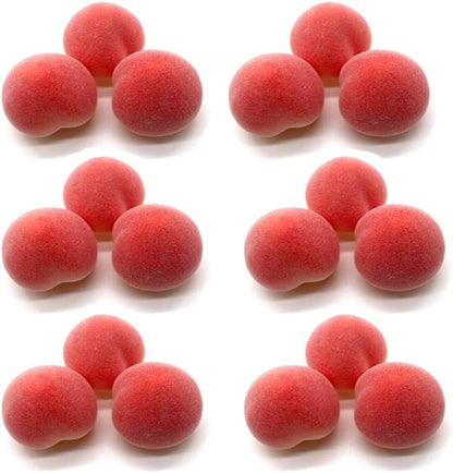 18Pcs Artificial Peach Fake Peach Mini Fruit Small Peach Simulation Lifelike for Home Cabinet Table Party Kitchen Decoration Photography Prop