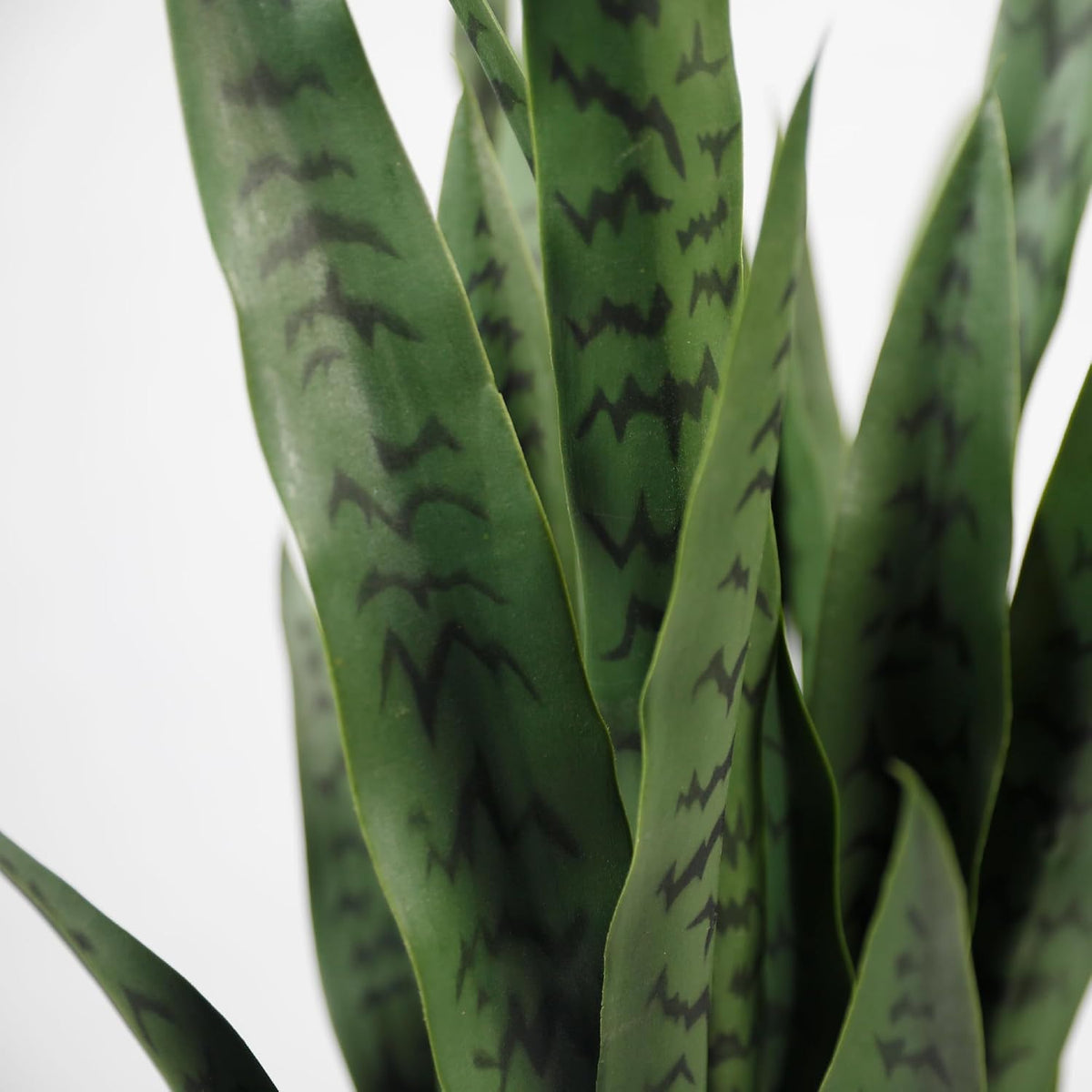 3FT Artificial Snake Plant, 35in Fake Sansevieria Indoor Outdoor