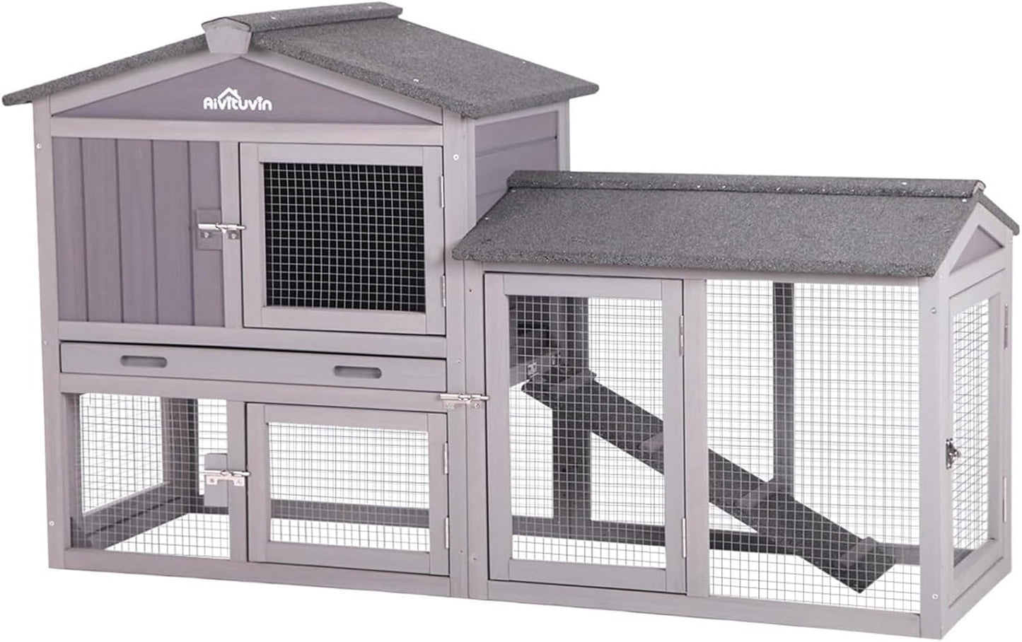 Pet Playpen Guinea Pig Cage Small Animal Rabbit Exercise Pen with Waterproof Floor Liner - Extension Playpen ONLY