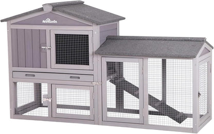 Pet Playpen Guinea Pig Cage Small Animal Rabbit Exercise Pen with Waterproof Floor Liner - Extension Playpen ONLY