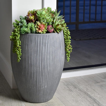 Fake Succulents 28 Pcs - Premium Artificial Faux Succulents Plants | Premium Faux succulents for indoors & outdoors, uv resistant, realistic DIY home & office decor, no watering needed