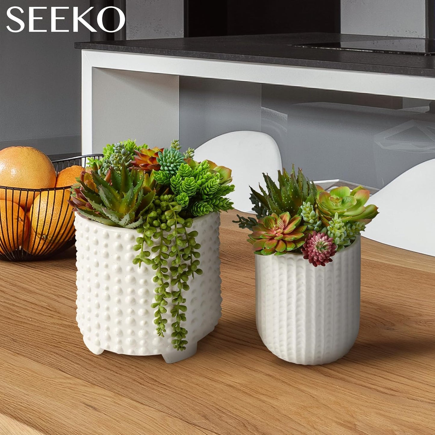 Fake Succulents 28 Pcs - Premium Artificial Faux Succulents Plants | Premium Faux succulents for indoors & outdoors, uv resistant, realistic DIY home & office decor, no watering needed