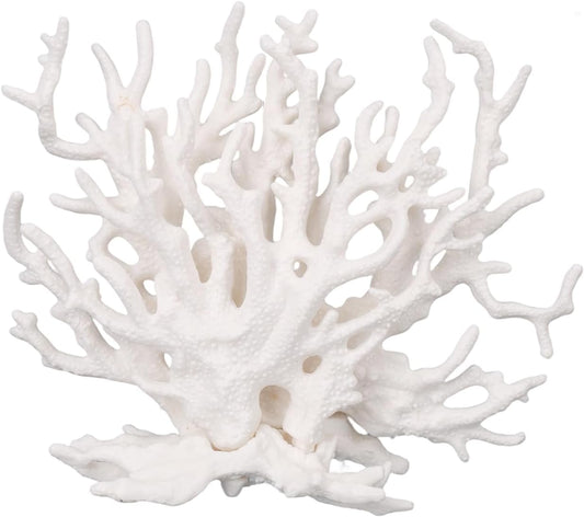 White Resin Fish Tank Decorations