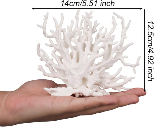 White Resin Fish Tank Decorations