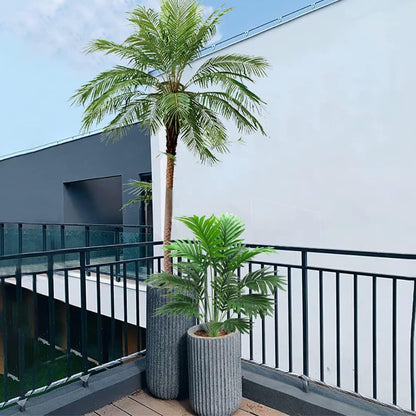 30" Artificial Palm Plants Leaves Tropical Greenery Bush Imitation Faux Fake Palm Tree Leaf for Home Kitchen Party Flowers Arrangement Wedding Decorations