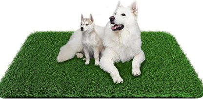 Fake Grass Pad for Dogs Potty Training Artificial Turf, 39.3x31.5in
