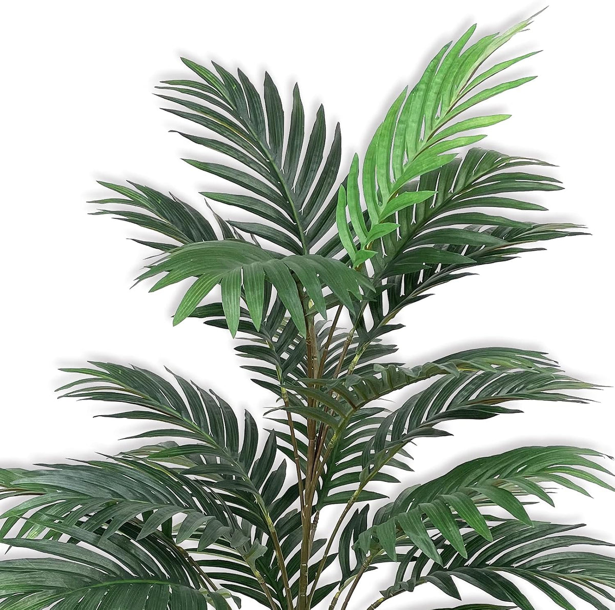 Artificial Palm Tree 30" Tall UV Resistant Tropical Areca Faux Plants Monstera Leaves Floral Arrangement Safari Leaves Party Suppliers Decorations