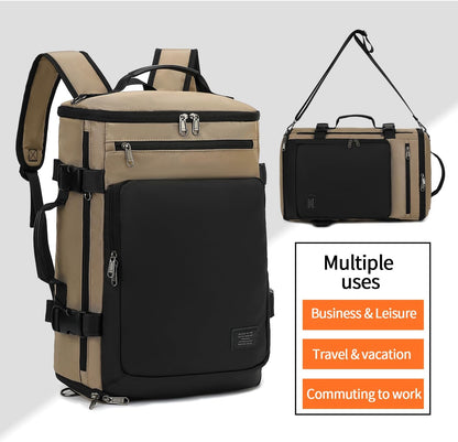 Gym Duffle Bag Backpack 4-Way Waterproof with Shoes Compartment for travel Sport Hiking laptop - Colors B