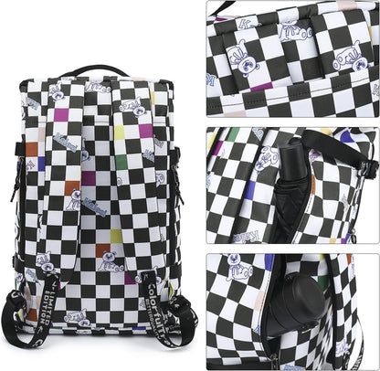 Gym Duffle Bag Backpack 4-Way Waterproof with Shoes Compartment for travel Sport Hiking laptop - Colors B