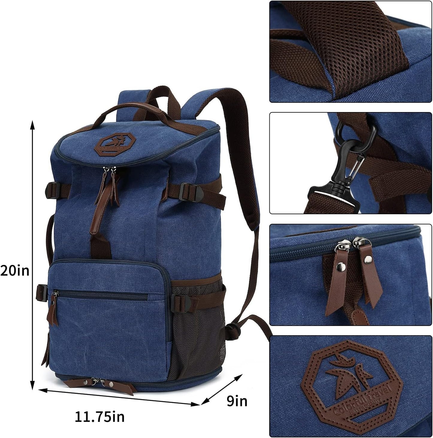 Gym Duffle Bag Backpack 4-Way Waterproof with Shoes Compartment for travel Sport Hiking laptop - Colors B