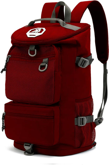 Gym Duffle Bag Backpack 4-Way Waterproof with Shoes Compartment for travel Sport Hiking laptop - Colors B