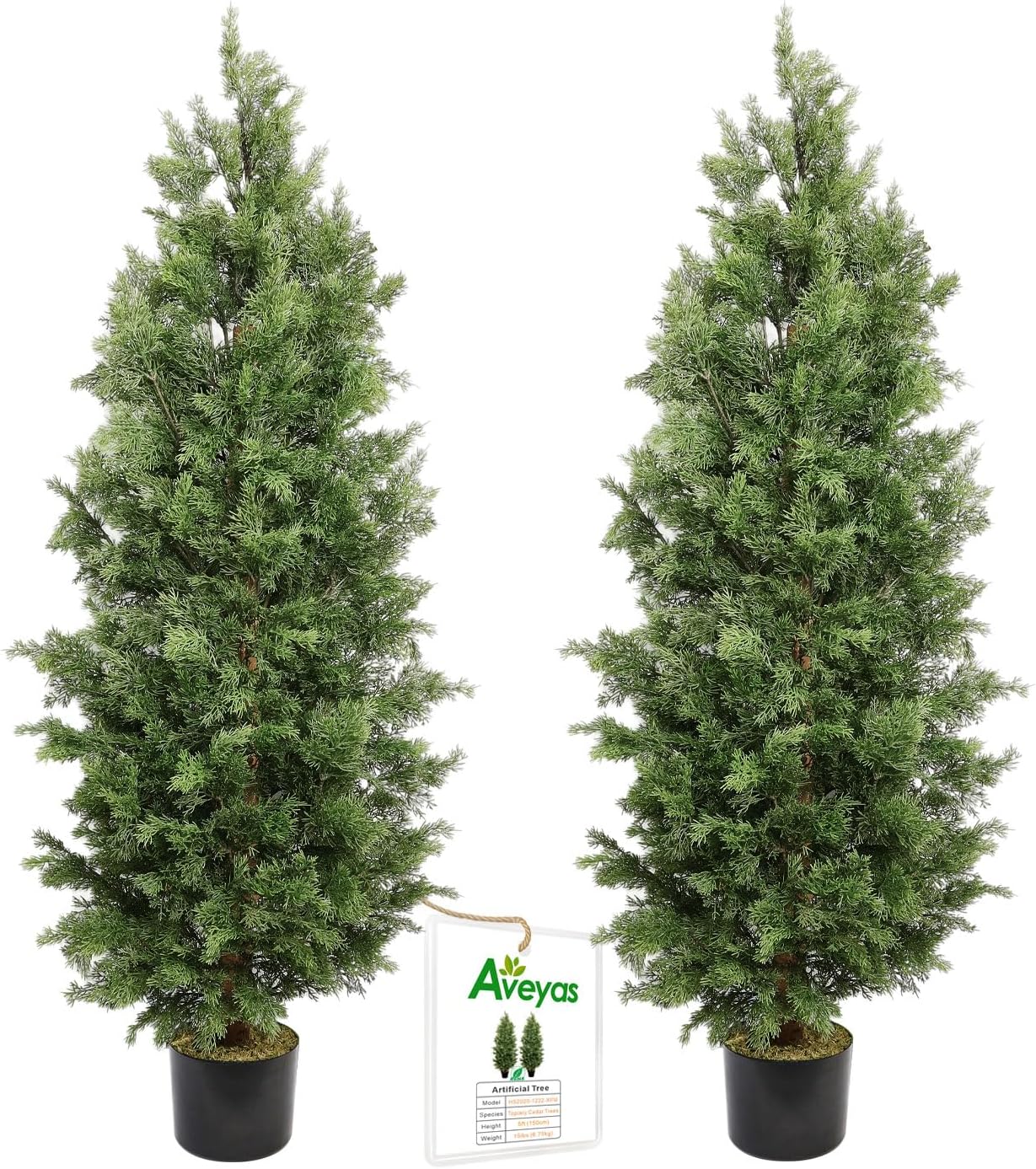 6ft Artificial Fiddle Leaf Fig Tree for Home Decor, 6 Feet Large Faux Plant Fake Ficus lyrata Silk Trees with Pot for Indoor Outdoor House Living Room Office (6 ft Tall)