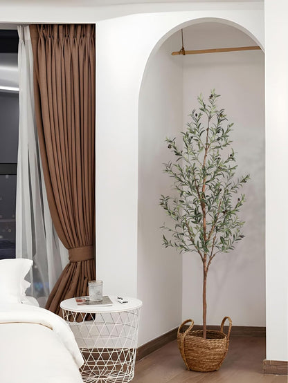 6ft Artificial Fiddle Leaf Fig Tree for Home Decor, 6 Feet Large Faux Plant Fake Ficus lyrata Silk Trees with Pot for Indoor Outdoor House Living Room Office (6 ft Tall)